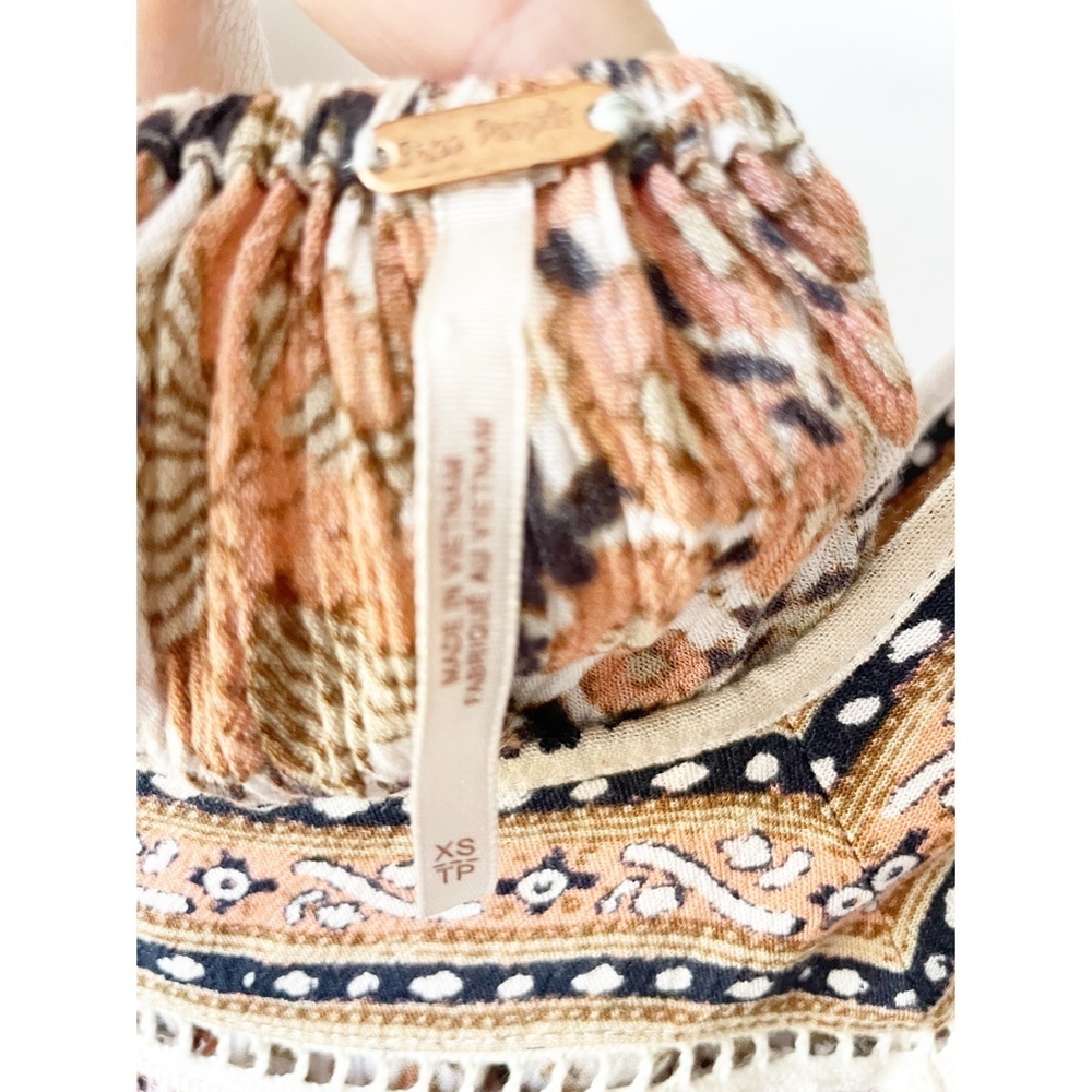Free People Midsummer Dream Boho Mini Dress XS - Picture 6 of 7